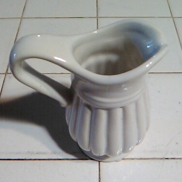 Other - White 4 inch pitcher